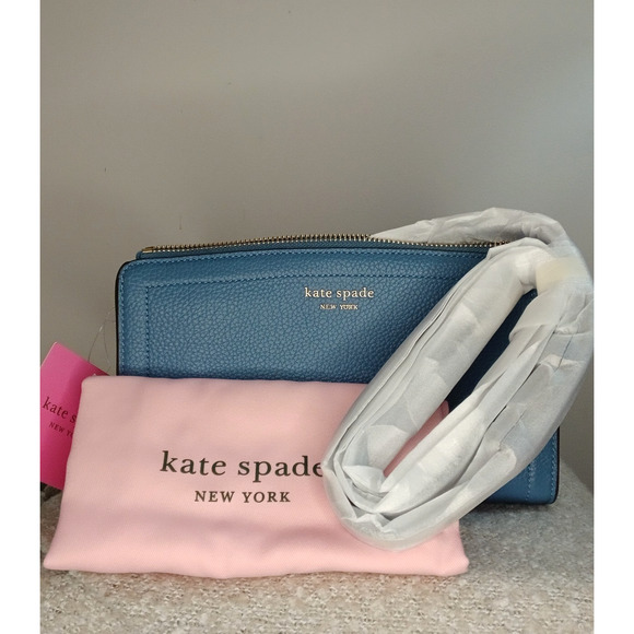 Kate Spade | Knott | Small Crossbody | MANTA BLUE | NWT - Picture 2 of 6
